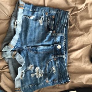 American eagle jean shorts